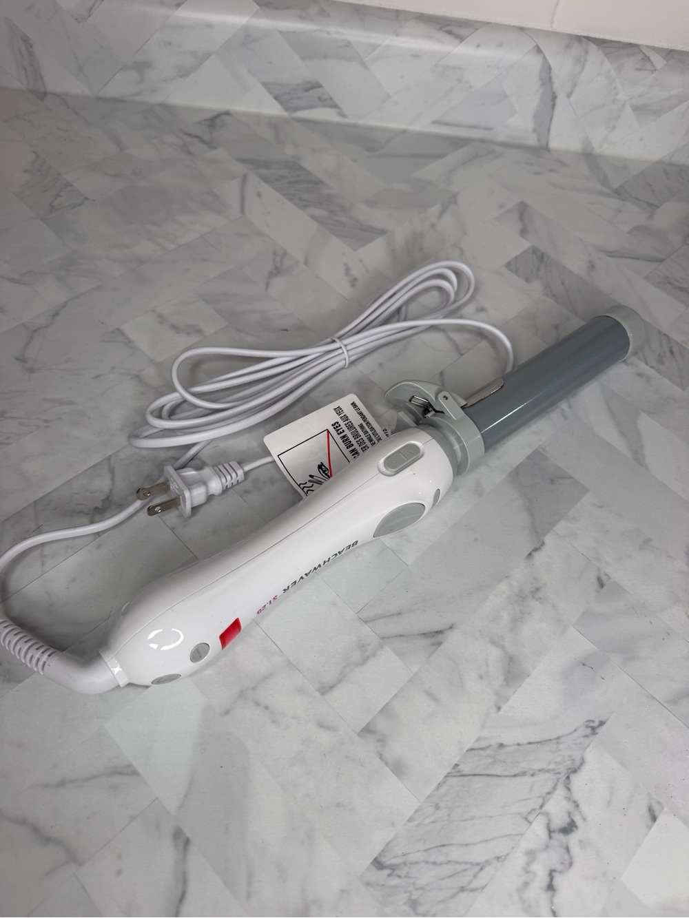 Beachwaver S1.25 White Hair Styling Wand